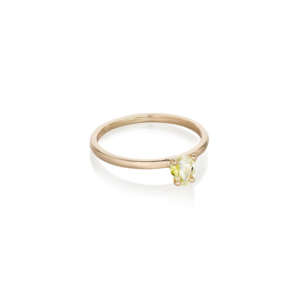 CAPRI, Piccola Pear 0,34 tcw, Gold/Yellow
