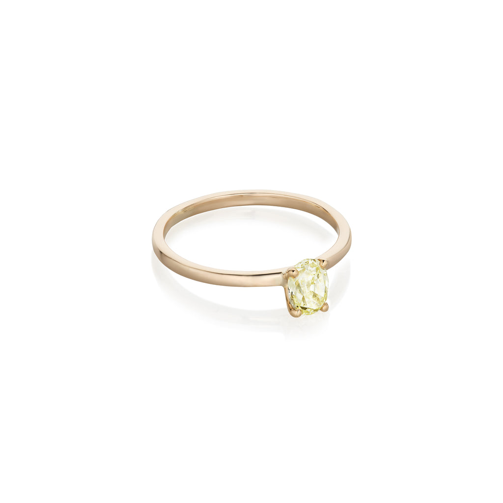 CAPRI, Cetrella Octagon 0,35 tcw, Gold/Yellow
