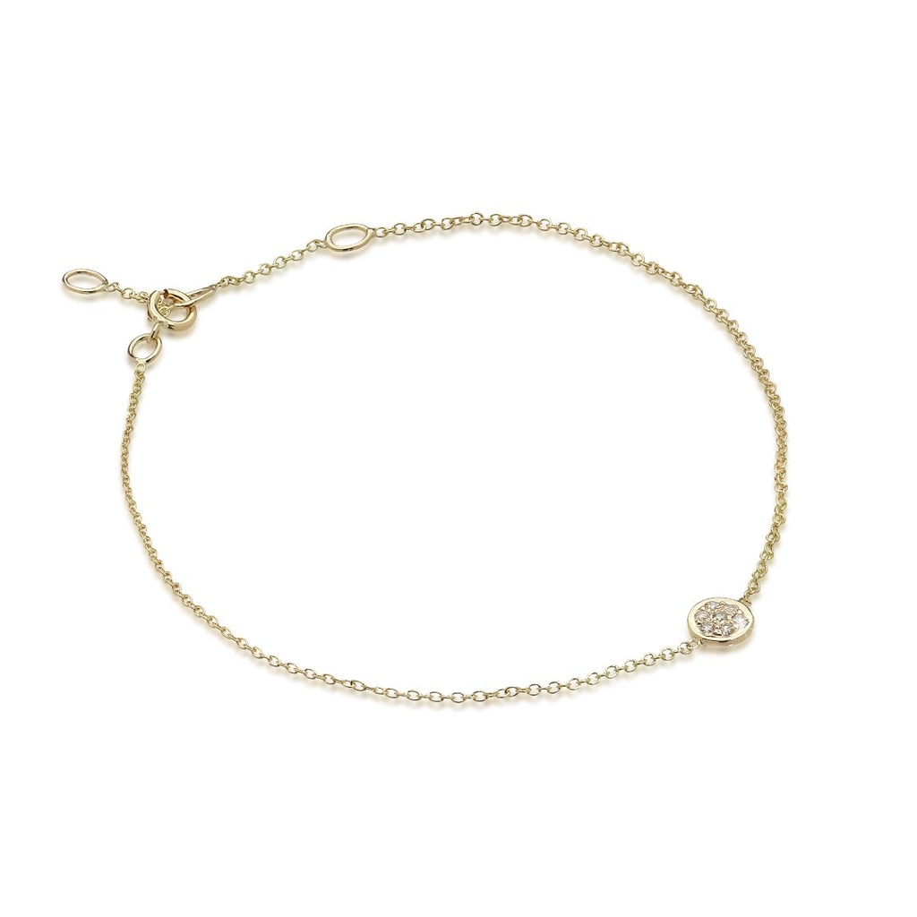 CIRCLE LINE, Tiny Circle Bracelet