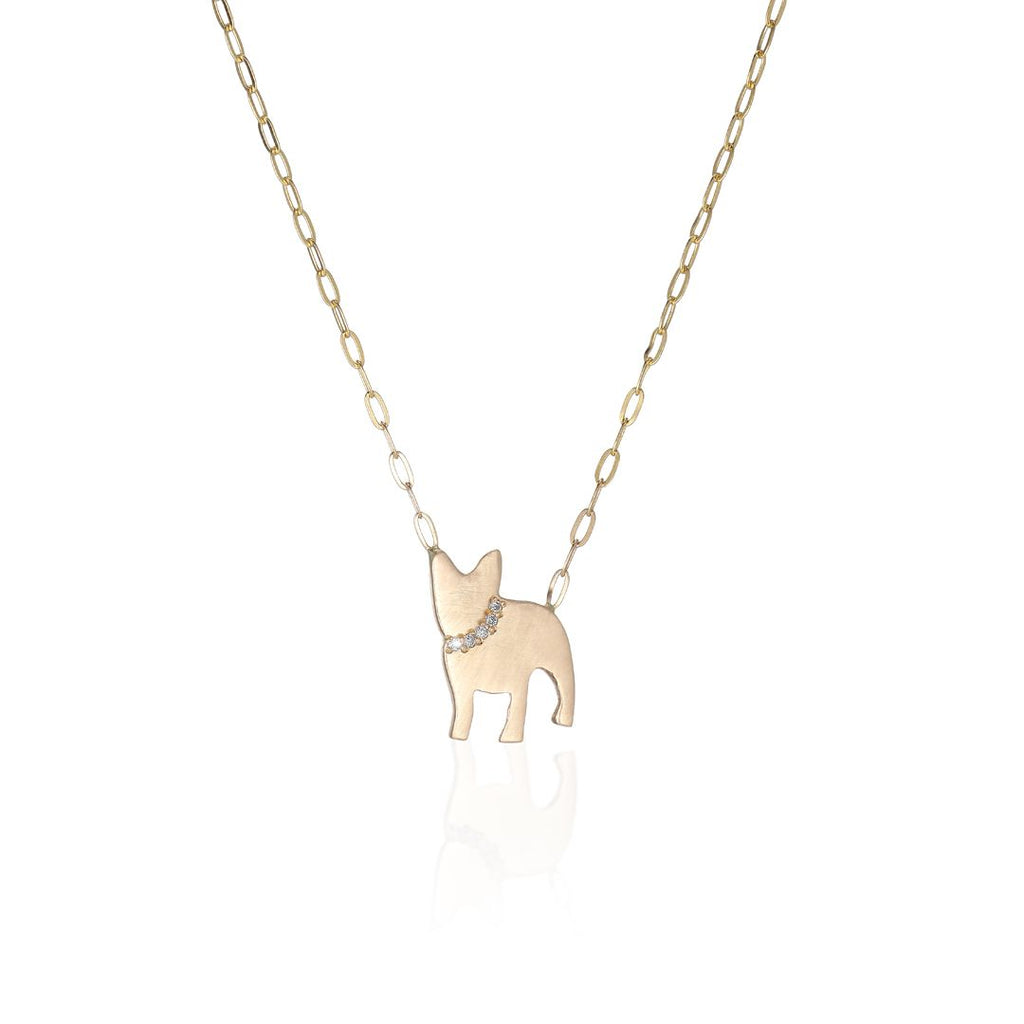 Paris, Paix Necklace, Gold/Diamonds
