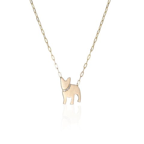 Paris, Paix Necklace, Gold/Diamonds