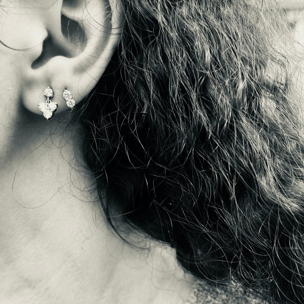 OLYMPIA, Aphrodite Lux Earrings, Gold