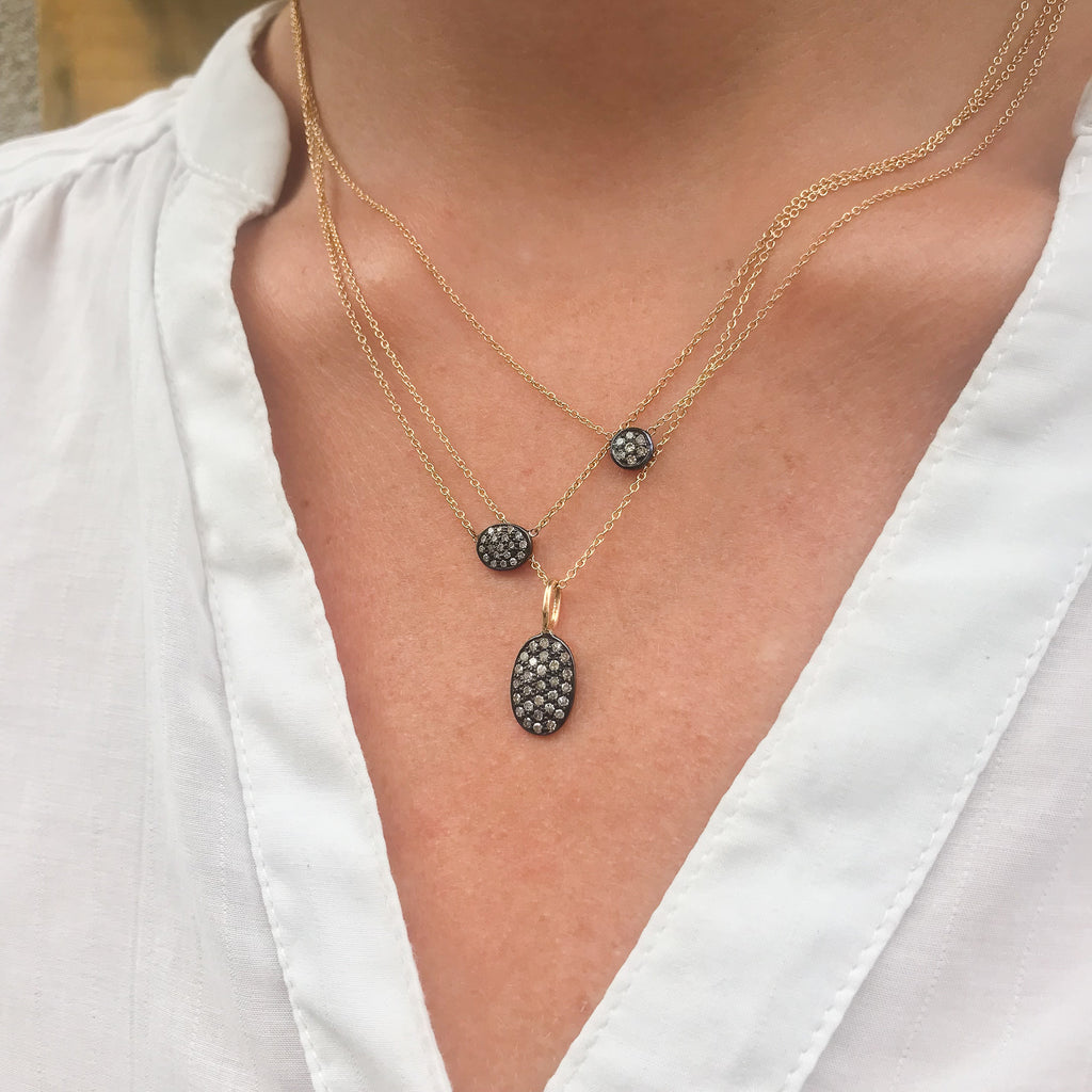 SUPER ELLIPSE, Small Pendant, Mix/Dark