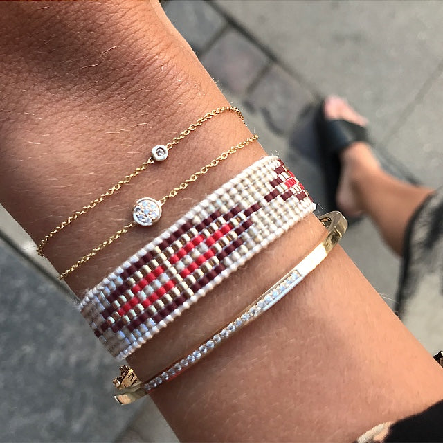 CIRCLE LINE, Tiny Circle Bracelet