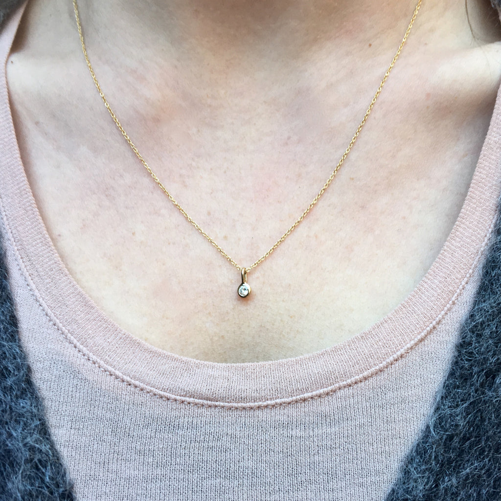 RIO, Melody Pendant, Gold/White