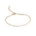 BASIC, Saône Mini-Link Bracelet, Gold 9k