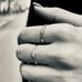 ALIGNED, 3-stone 0,16 tcw, Gold/White