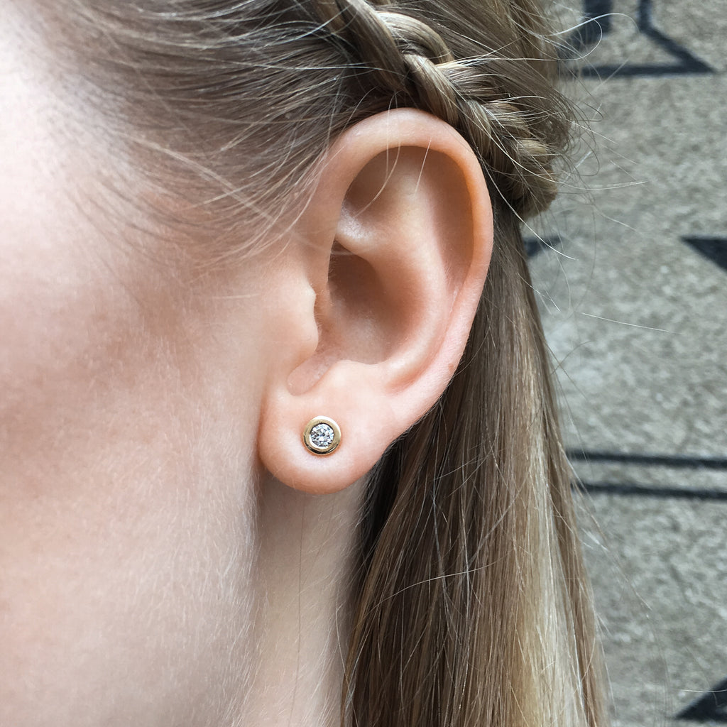 RIO, Melody Stud, Gold/White