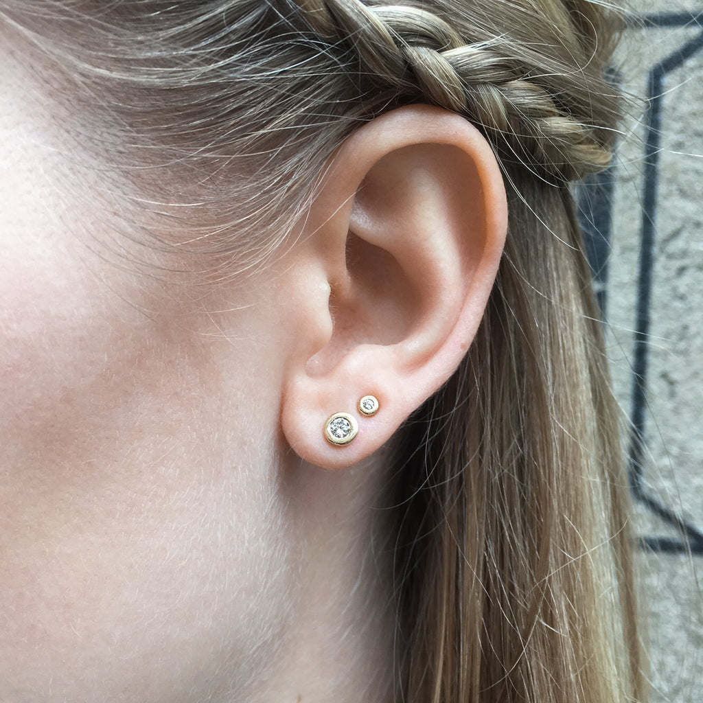 RIO, Melody Stud, Gold/White