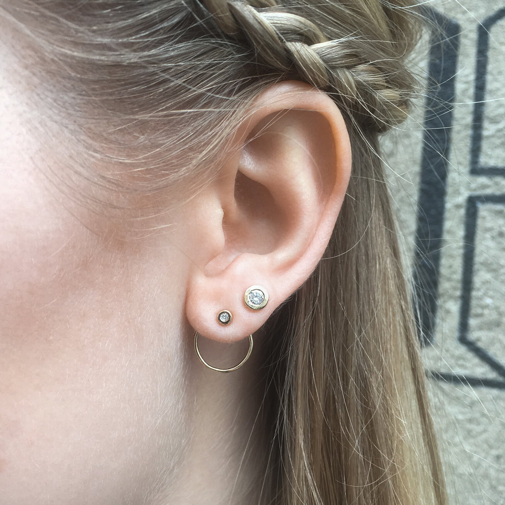 RIO, Melody Stud, Gold/White