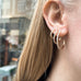 ALIGNED, Even Hoops 18mm, Gold