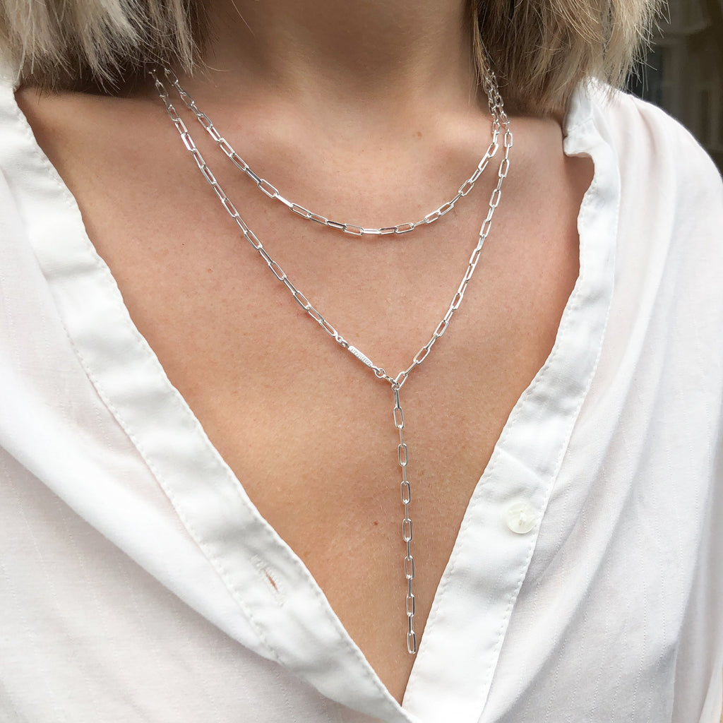 BASIC, Link Chain, Silver