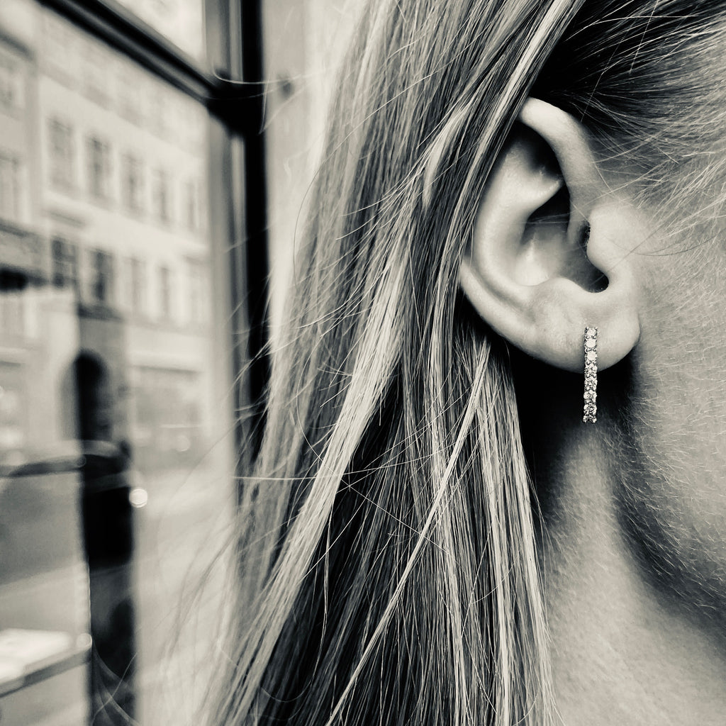 OLYMPIA, Hera huggies 16mm, Gold/White