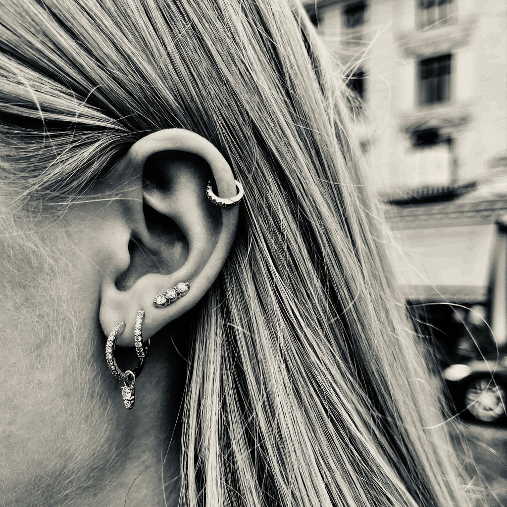 ALIGNED, Even huggies 9mm, White/White