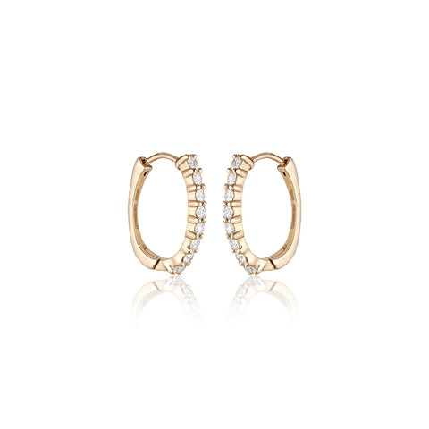 OLYMPIA, Hera huggies 16mm, Gold/White