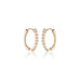 OLYMPIA, Hera huggies 16mm, Gold/White
