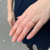 OLYMPIA, Hera Line Ring 0,09ct, Gold/White