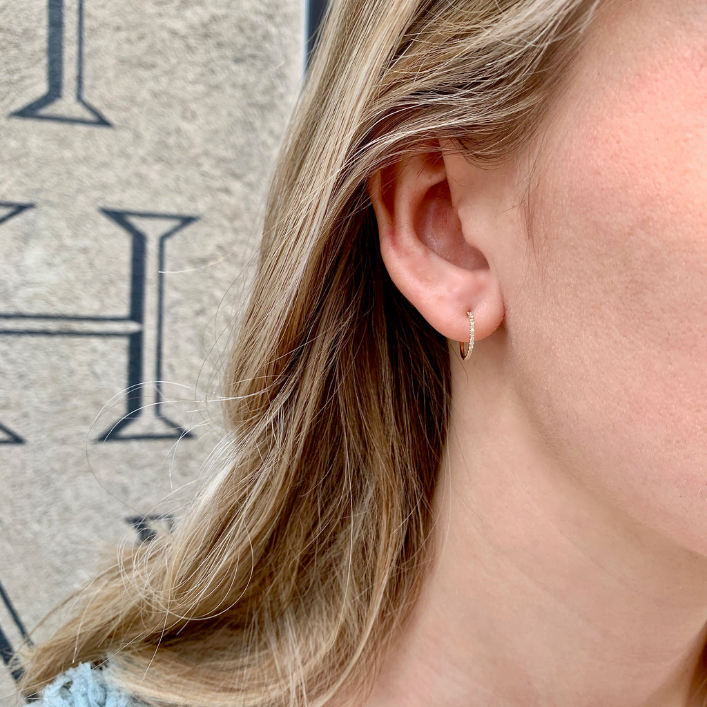 MARIN, Small Hoops 12mm, Gold