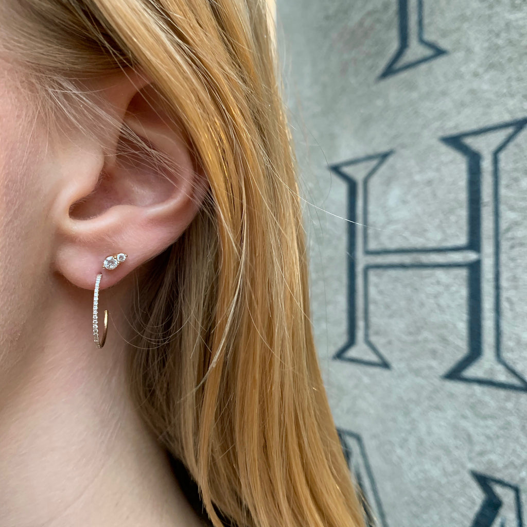 MARIN, Medium Hoops 18mm, Gold