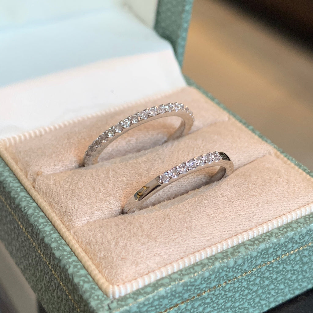 ALIGNED, 1/6-Line Ultra Light Ring, White Gold