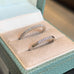 ALIGNED, 1/6-Line Ultra Light Ring, White Gold