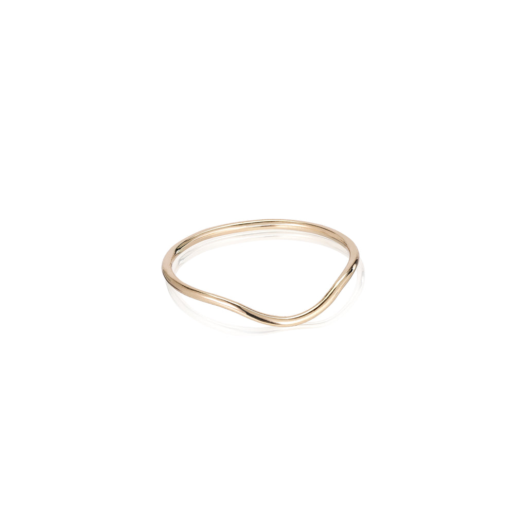 MARIN, Wave ring, Gold/high