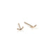 MARIN, Curve stud, Gold
