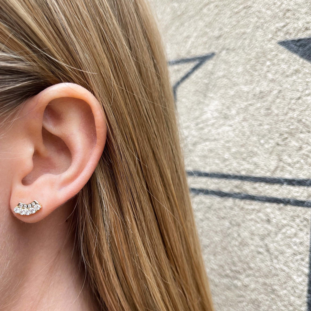 OLYMPIA, Herakles arch Stud, Gold