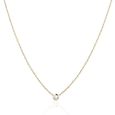 RIO, Motion Large Necklace, Gold/White