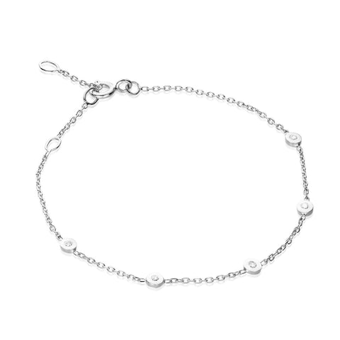 RIO, Hymn Bracelet, White/White