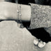 RIO, Motion Large Bracelet, Gold/White