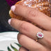 HERITAGE, New Vintage Ring, Pink/Diamonds/Gold