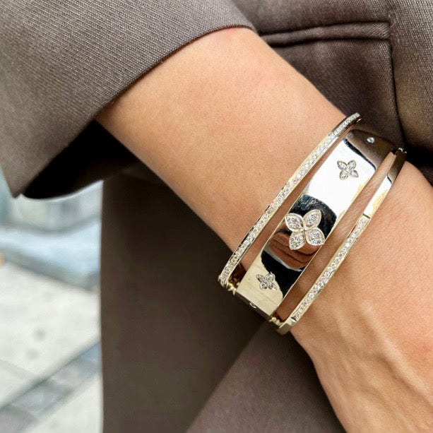 CLOVER CPH, Clover Bangle, Gold