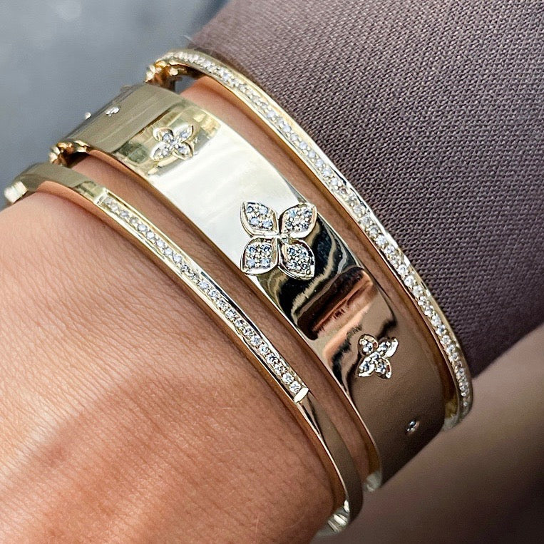 CLOVER CPH, Clover Bangle, Gold