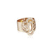 DIAMONDS, 2-Hearts Ring
