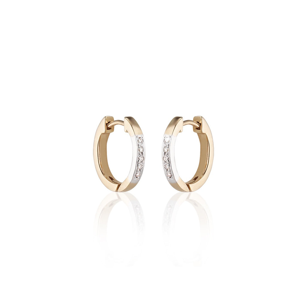 ALASKA, Nome Huggies, 2-tone/Diamonds