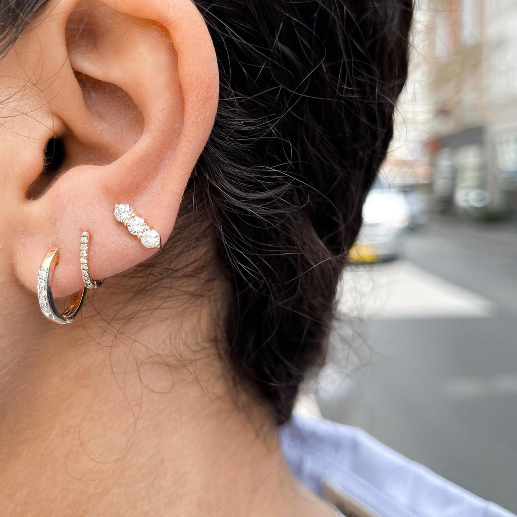 ALASKA, Nome Huggies, 2-tone/Diamonds