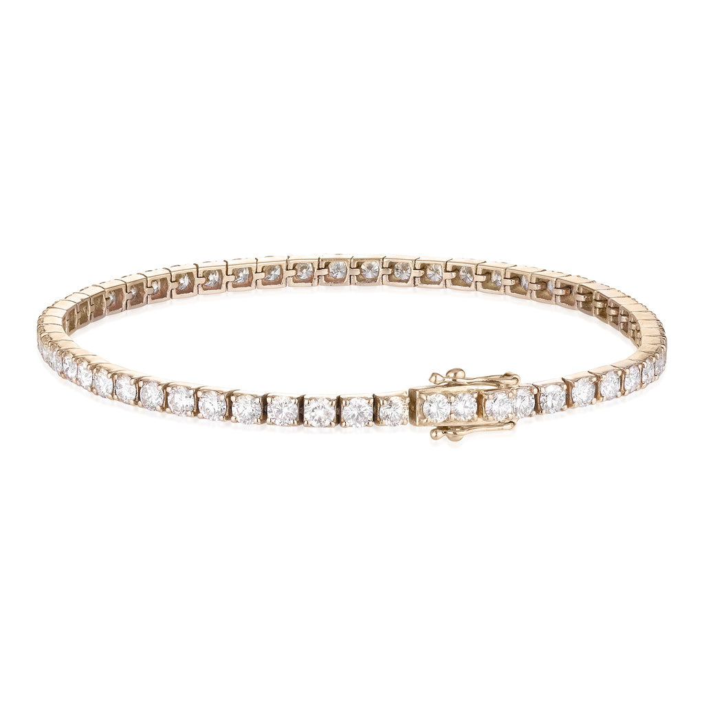 Aligned, Tennis 5,8 tcw/3.1-17cm, Gold/White