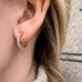OLYMPIA, Hera Hoops 15mm 0,70ct, Gold/White