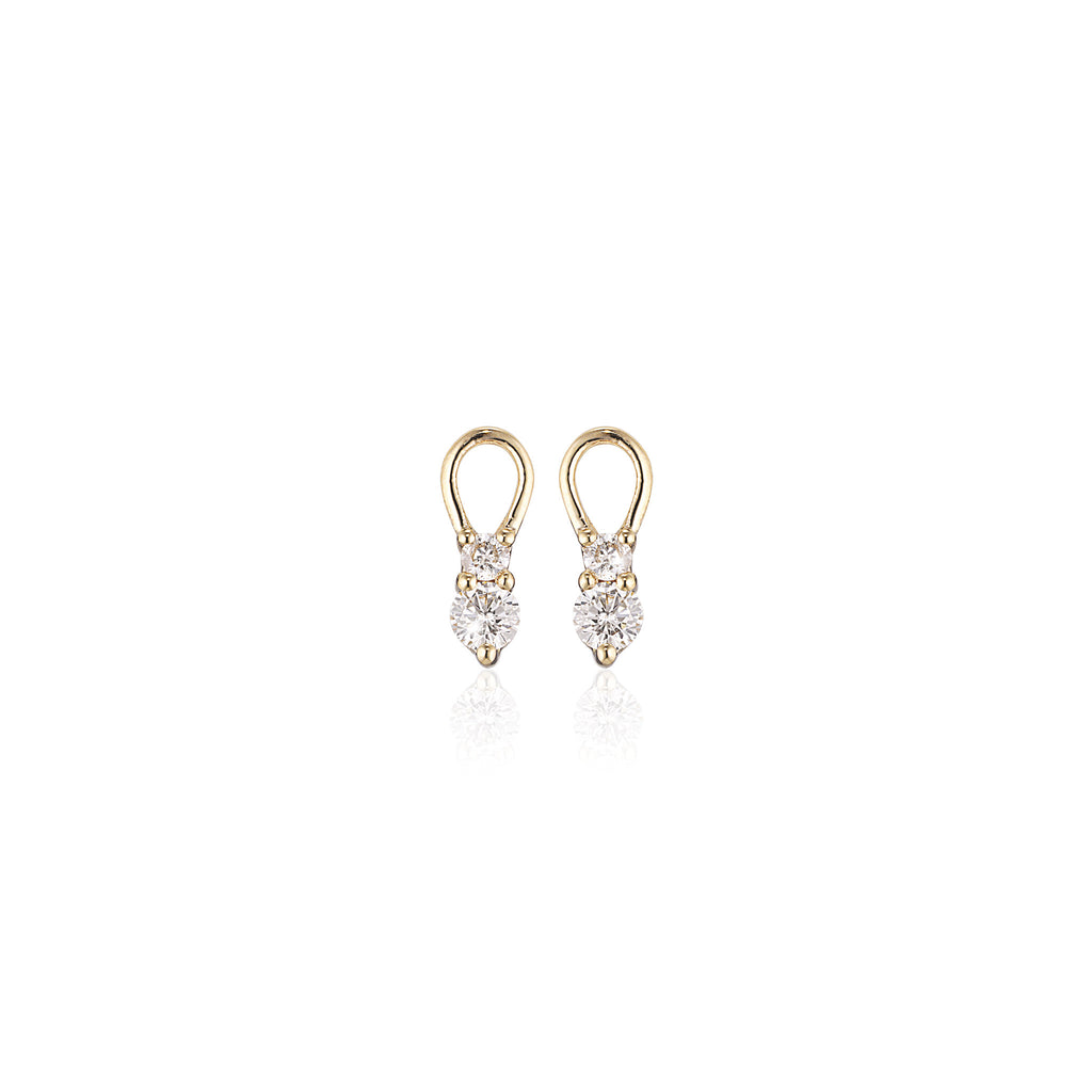 OLYMPIA, Ares reversed Double Pendant, Gold