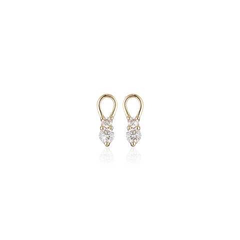 OLYMPIA, Ares reversed Double Pendant, Gold