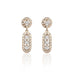 OLYMPIA, Athene Earrings, Gold