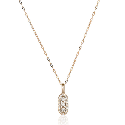 OLYMPIA, Athene Necklace, Gold