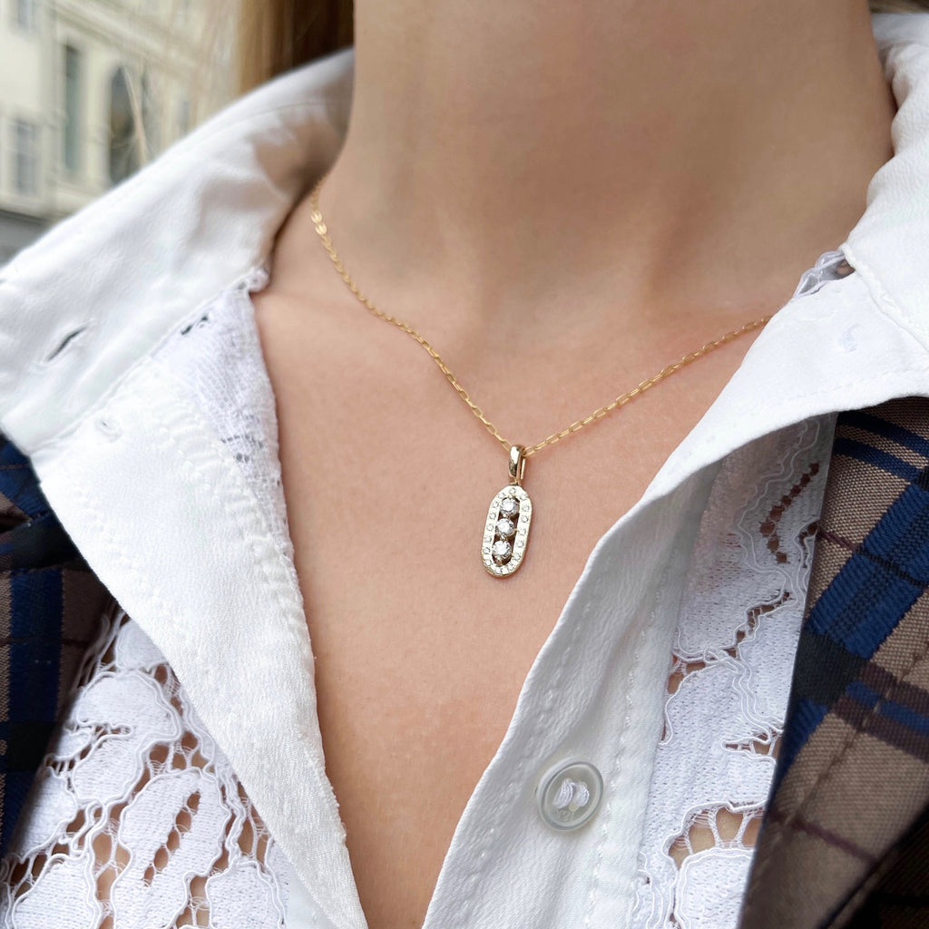 OLYMPIA, Athene Pendant, Gold