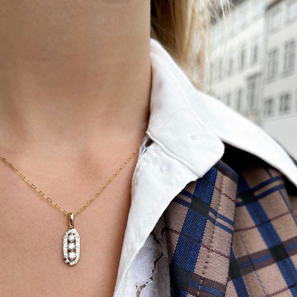 OLYMPIA, Athene Pendant, Gold