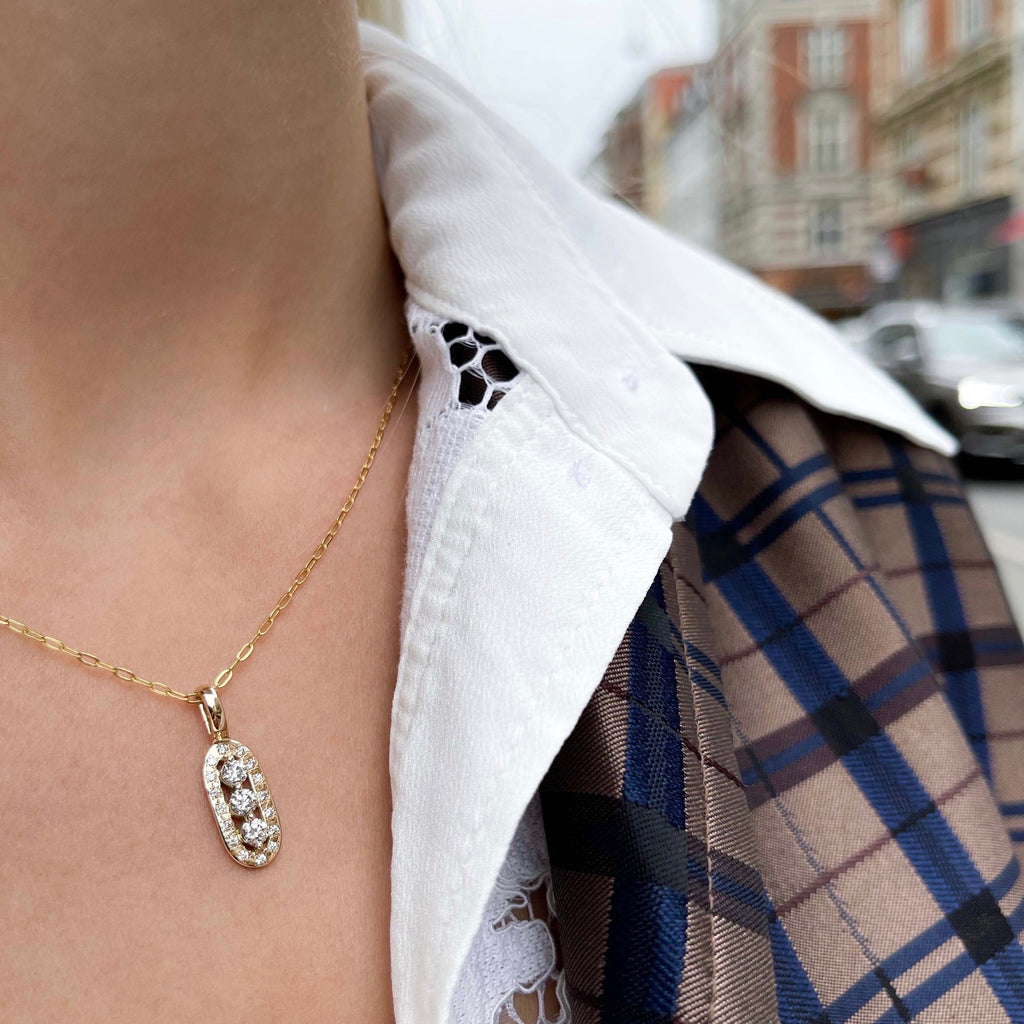 OLYMPIA, Athene Necklace, Gold