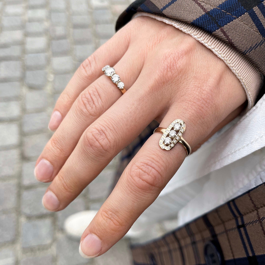 OLYMPIA, Athene Horisontal Ring, Gold