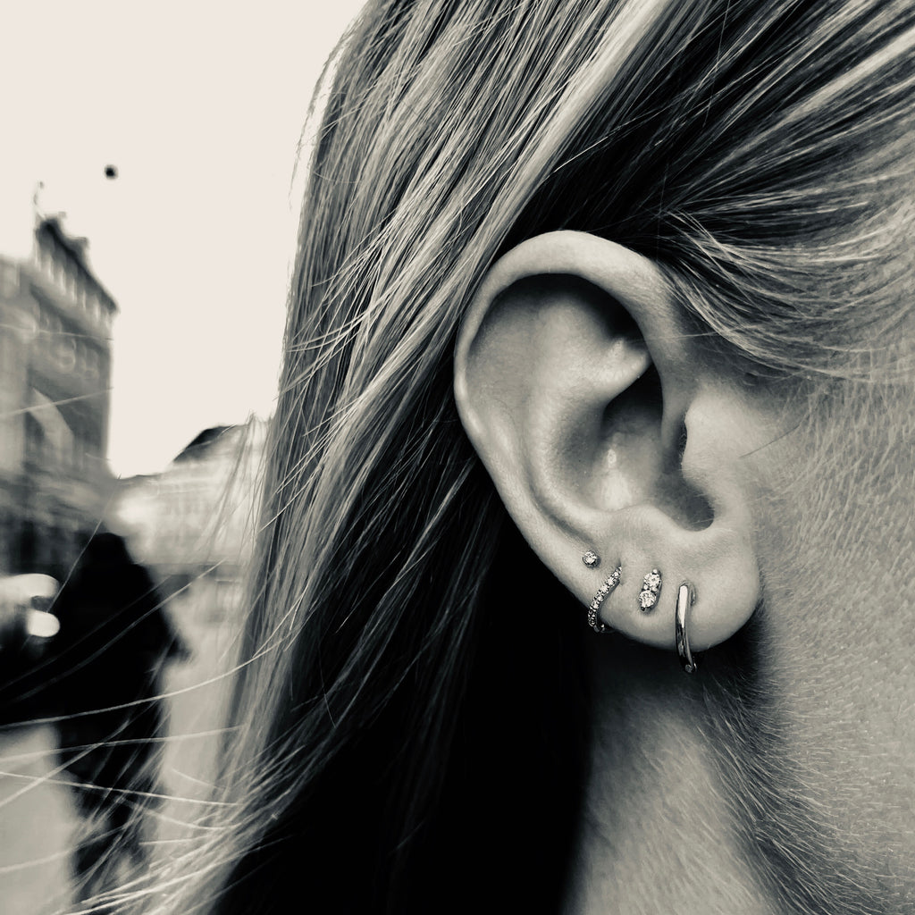 OLYMPIA, Helios Studs, Gold