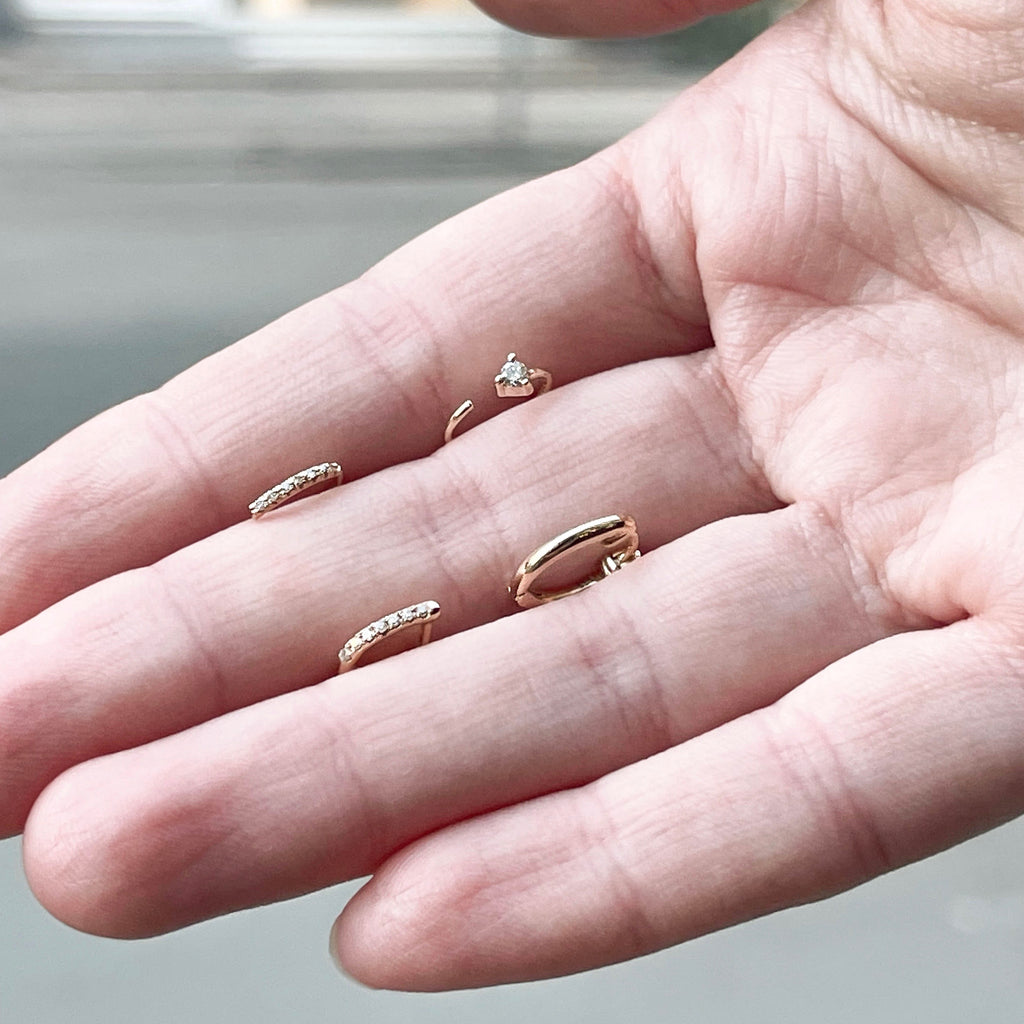 MARIN, Micro Cuff, Gold/White