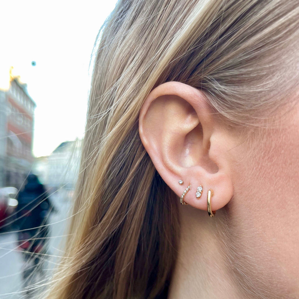 OLYMPIA, Artemis Tiny 0,03ct, Gold/White